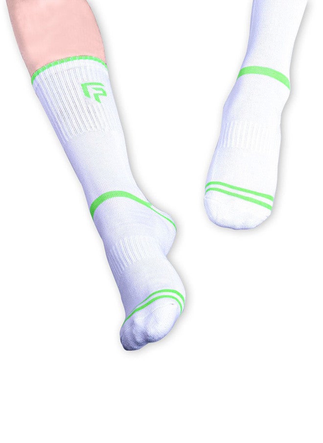 FOOTPRINTS Unisex Sports Socks - Bamboo Calf Length - Image 2